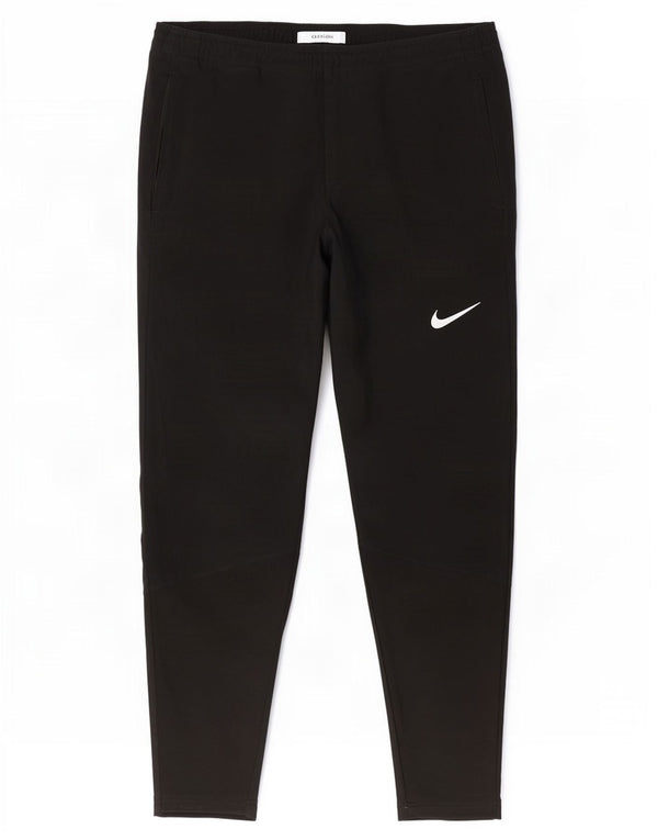 Nike Mens Dri Fit Tracksuit Trousers Medium Black Polyester
