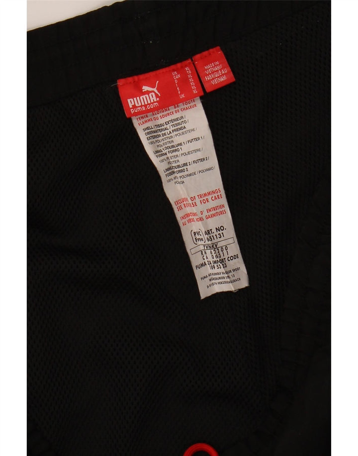 PUMA Mens S.S. Lazio Tracksuit Trousers XL  Black Polyester