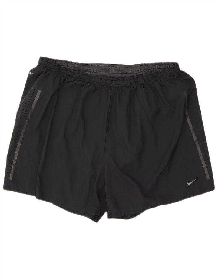 Nike Mens Sport Shorts XL Black Polyester