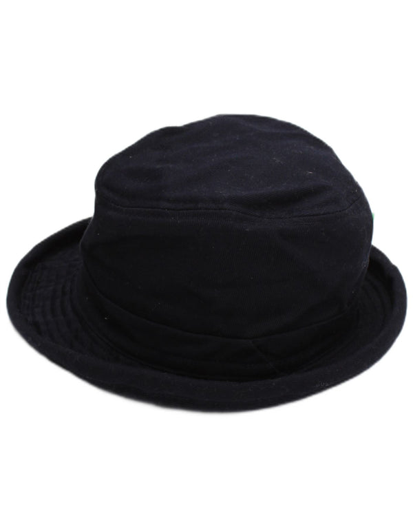 United Colors of Benetton Boys Bucket Hat 6-7 Years Navy Blue Cotton
