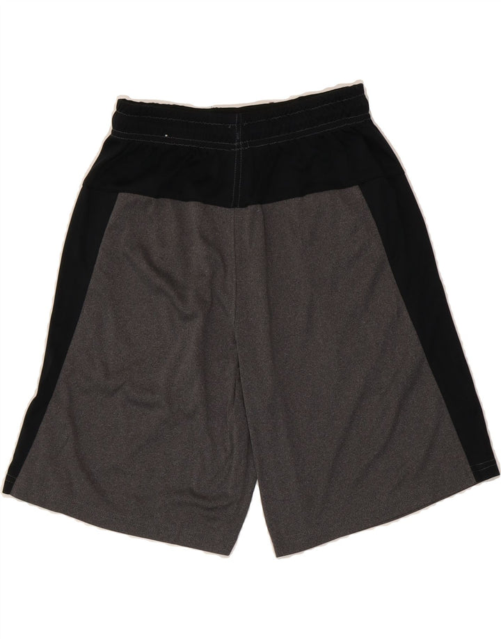 RUSSELL ATHLETIC Mens Sport Shorts Small  Grey Colourblock Polyester Vintage Russell Athletic and Second-Hand Russell Athletic from Messina Hembry 