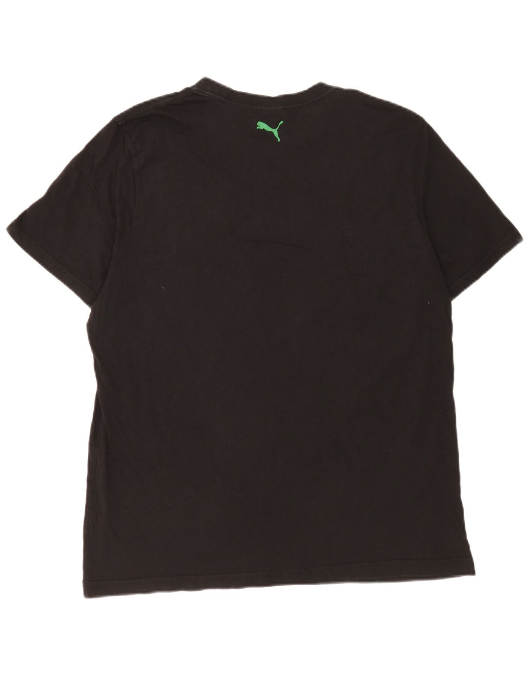 Puma Mens Graphic T-Shirt Top XL Black