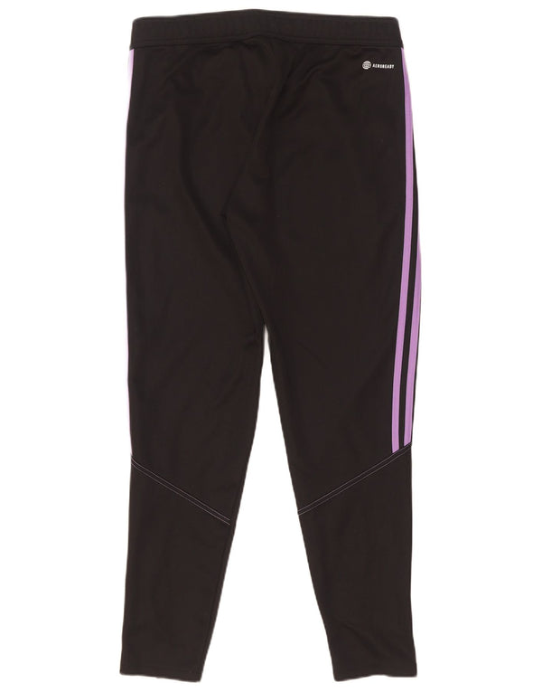 Adidas Womens Tracksuit Trousers UK 12/14 Medium Black Polyester