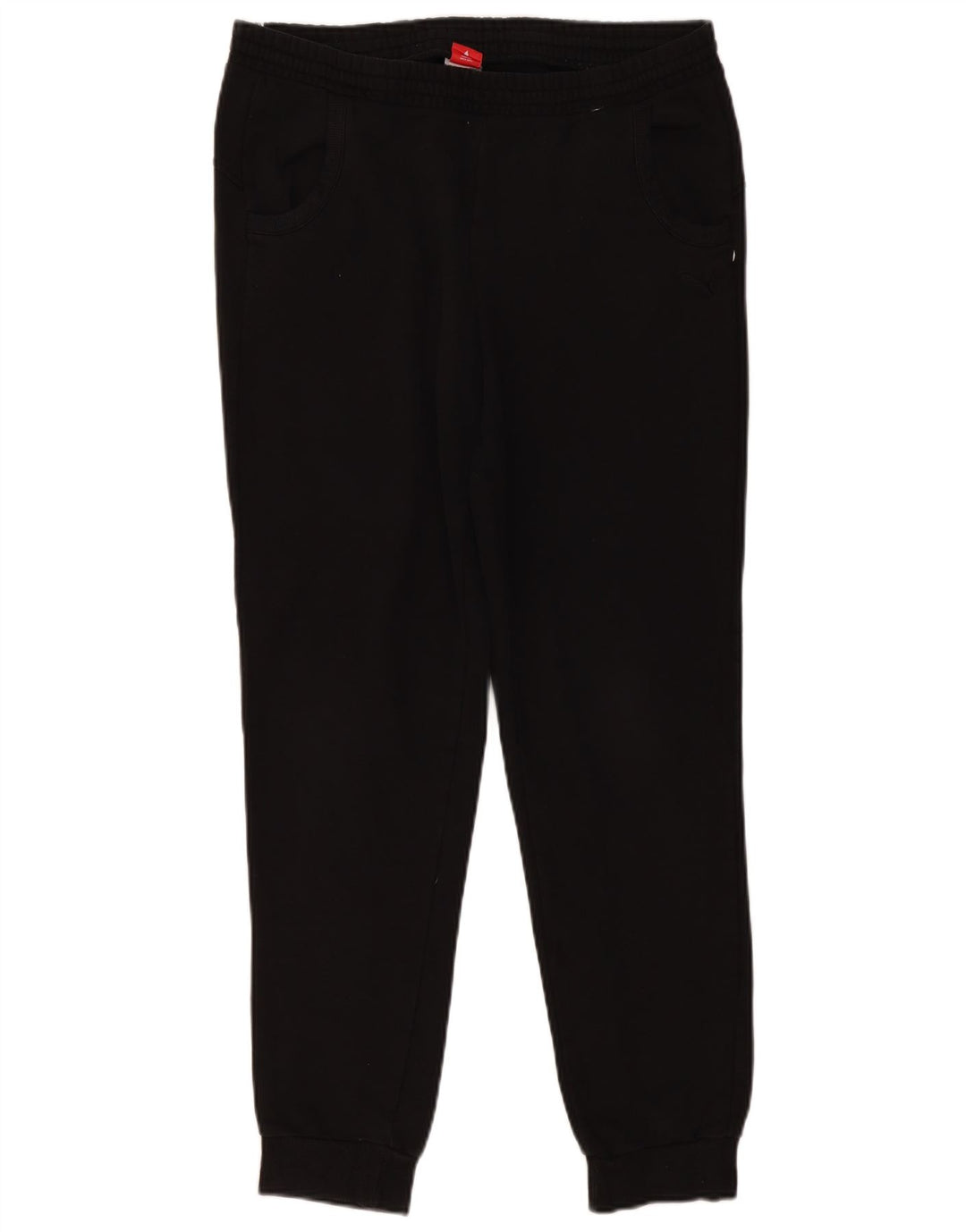 PUMA Womens Tracksuit Trousers Joggers UK 16 Large Black Cotton