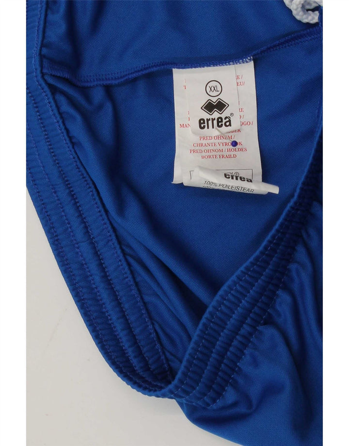 Errea Mens Sport Shorts 2XL Blue Polyester
