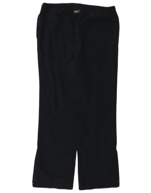 Reebok Womens Tracksuit Trousers US 12 Large Navy Blue Polyester