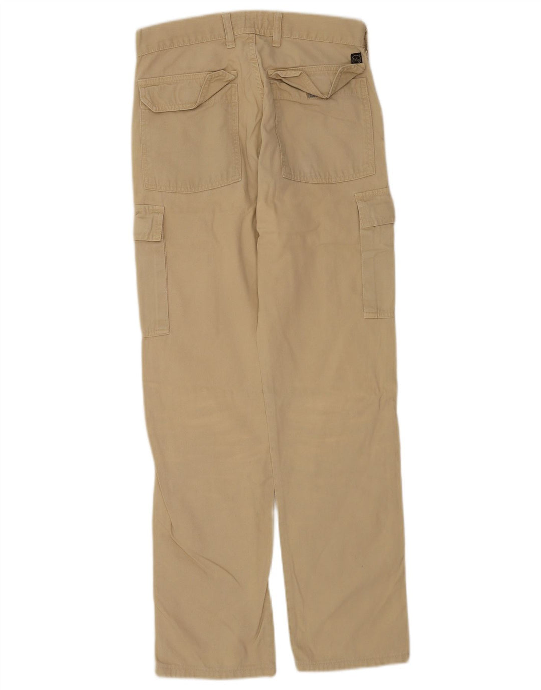 Take Two Mens Straight Cargo Trousers W28 L30 Beige