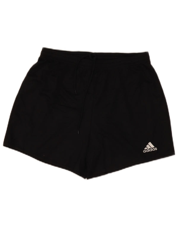 Adidas Womens Climalite Sport Shorts UK 8/10 Small  Black Polyester