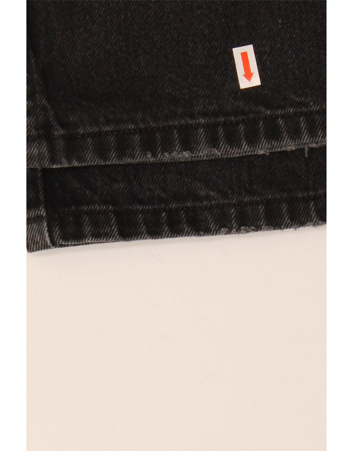 WRANGLER Mens Comfort Fit Straight Jeans W31 L32 Black Cotton