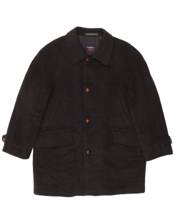 Uomo Lebole Mens Overcoat UK 34 XS Grey