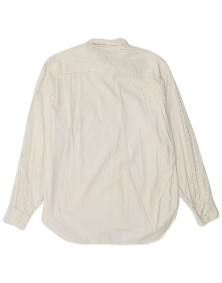 GIORGIO ARMANI Mens Shirt Size 16 41 Large Off White