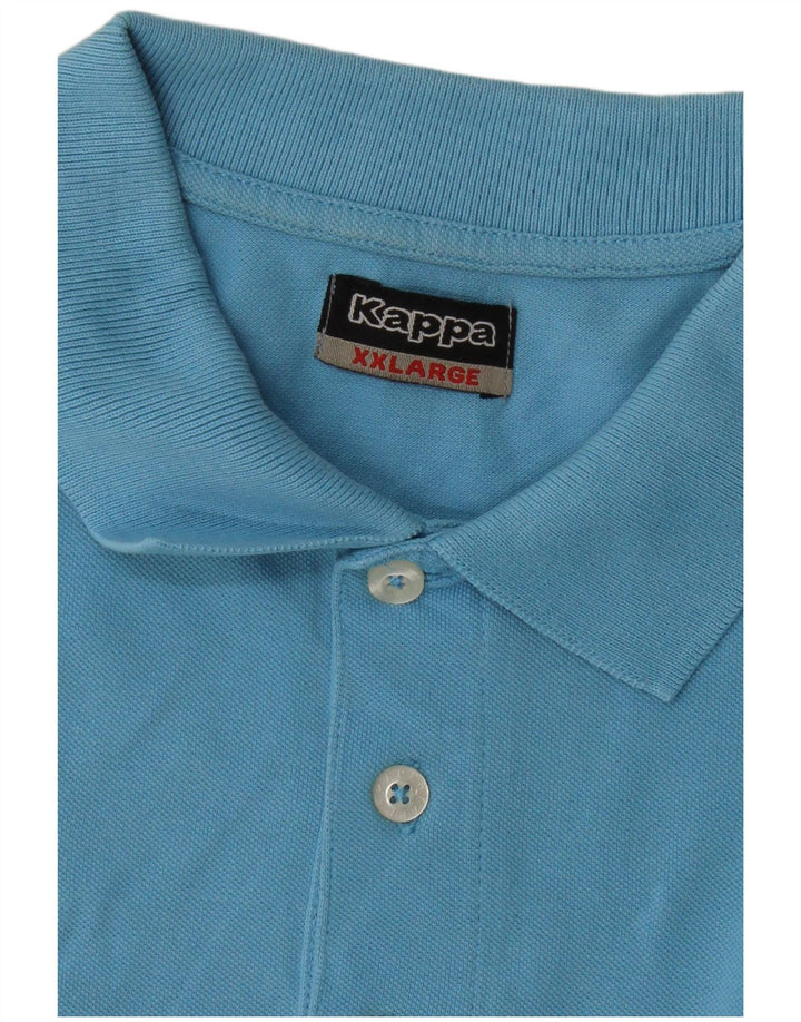 KAPPA Mens Polo Shirt 2XL Blue