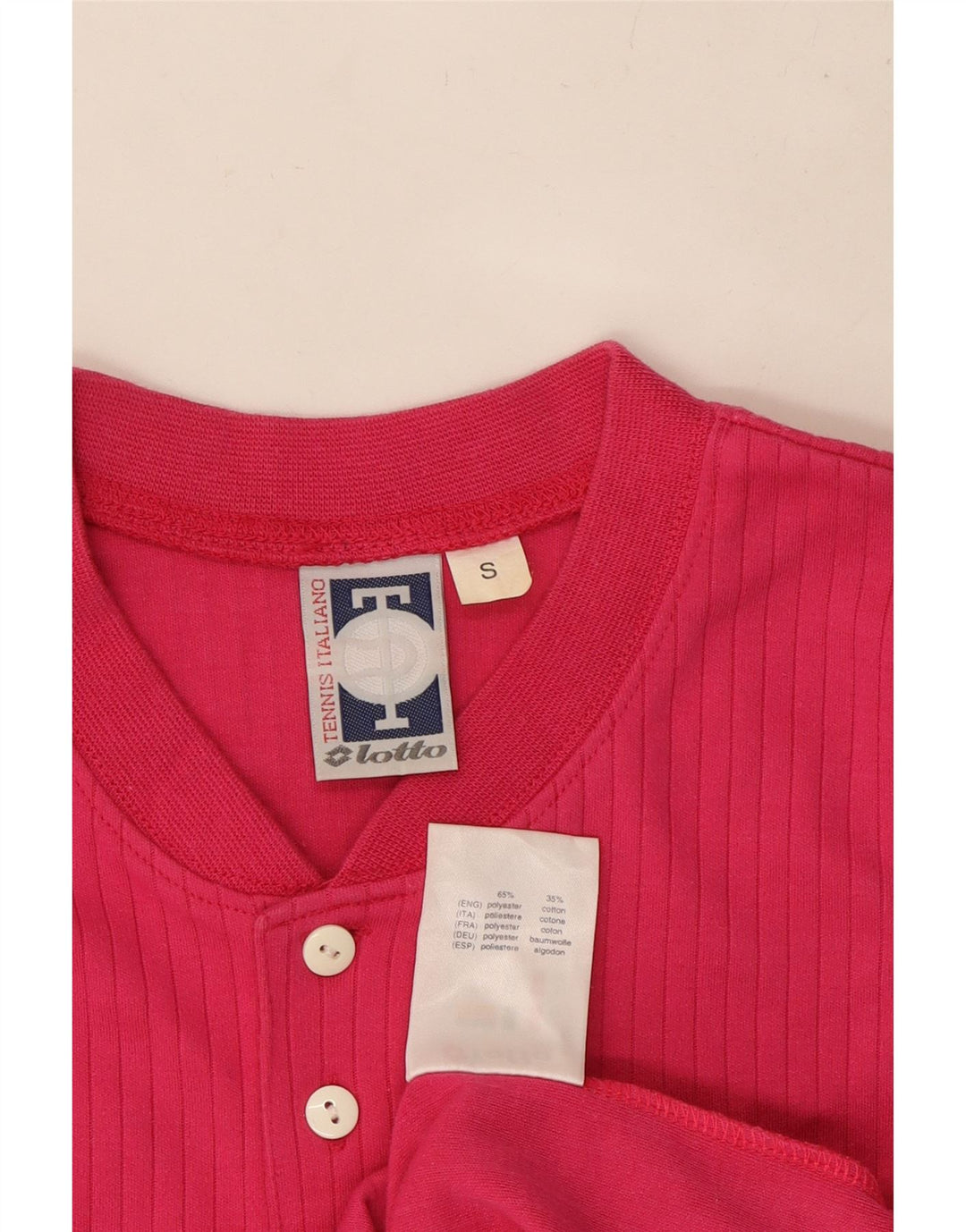 LOTTO Womens Vest Top UK 8 Small Pink Polyester