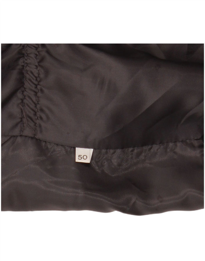 Vintage Mens Waistcoat IT 50 Medium Black