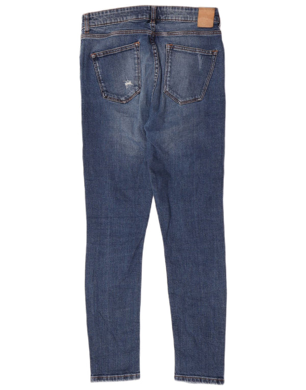Zara Womens Skinny Jeans EU 40 Medium W30 L27 Blue Cotton