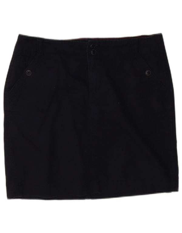 Tommy Hilfiger Womens Mini Skirt US 6 Medium W30  Navy Blue Cotton