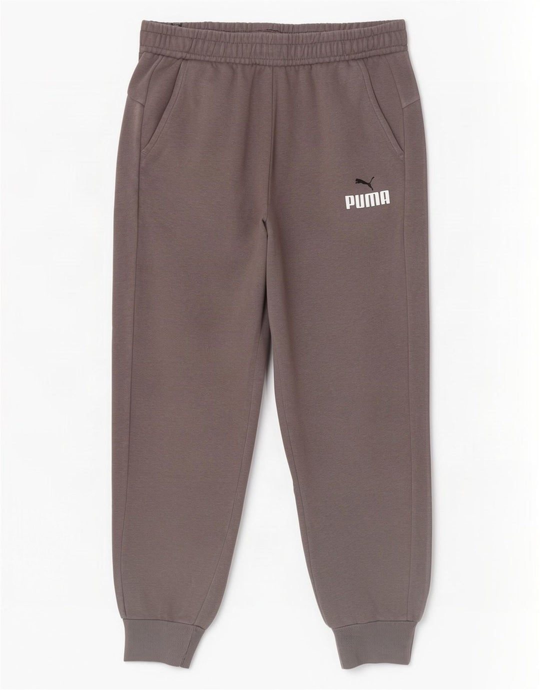 Puma Mens Tracksuit Trousers Joggers Medium Grey Cotton