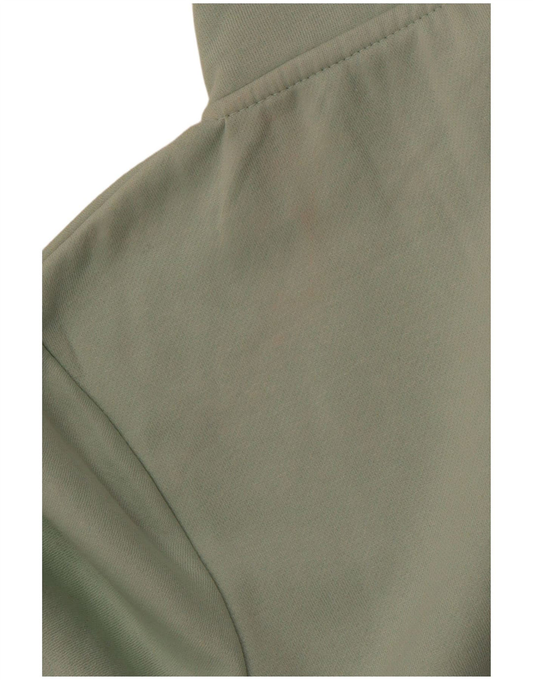 BENCH Womens Graphic Tracksuit Top Jacket UK 12 Medium Green Cotton