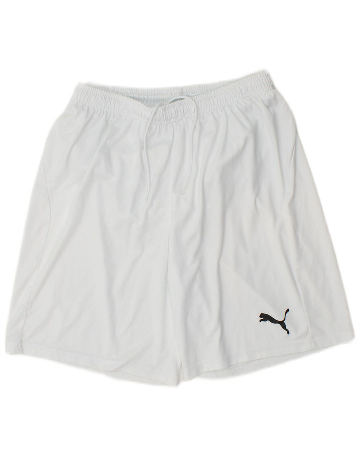PUMA Mens Sport Shorts Medium  White