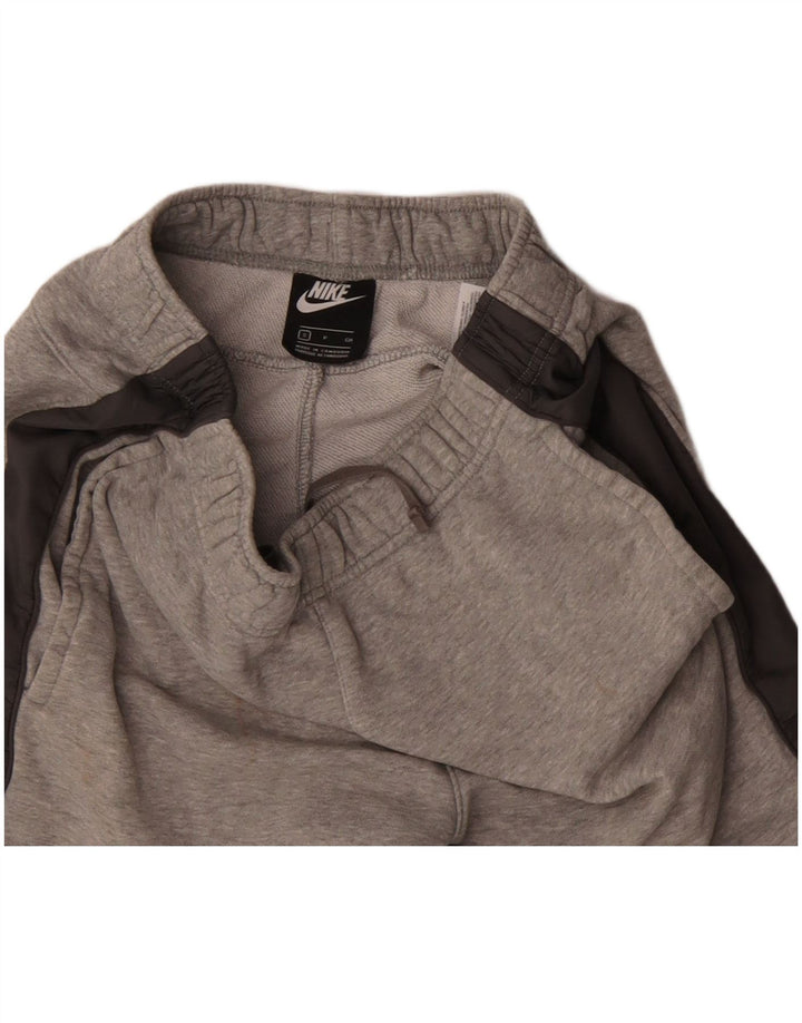 NIKE Mens Sport Shorts Small  Grey Colourblock Cotton