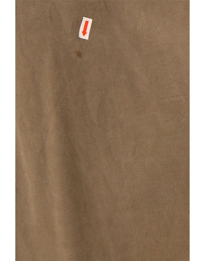 VINTAGE Womens Military Jacket US 8 Medium Khaki