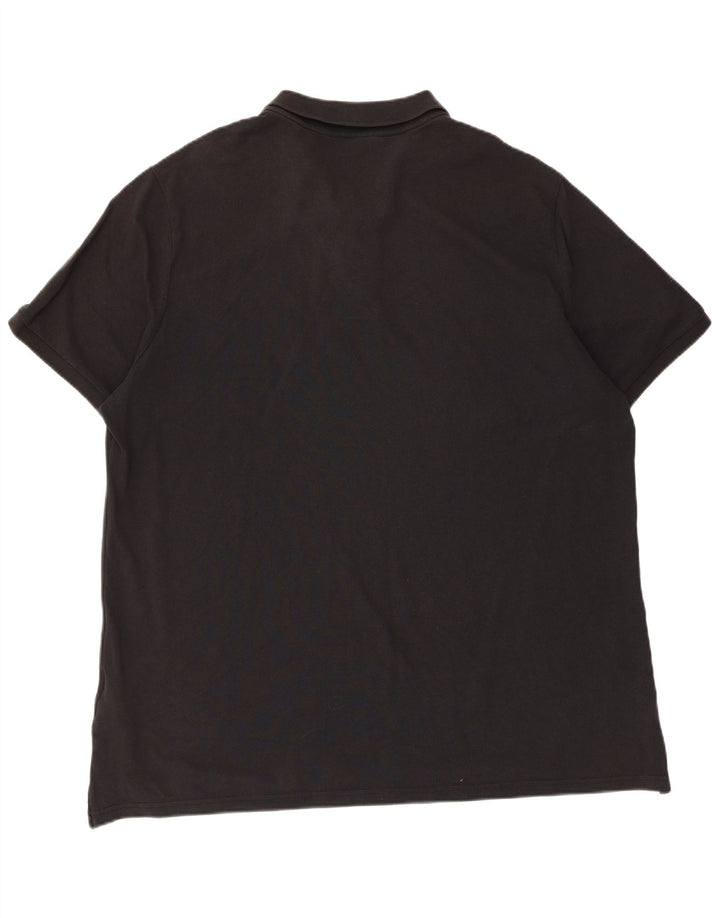 Nike Mens Polo Shirt 2XL Black Cotton