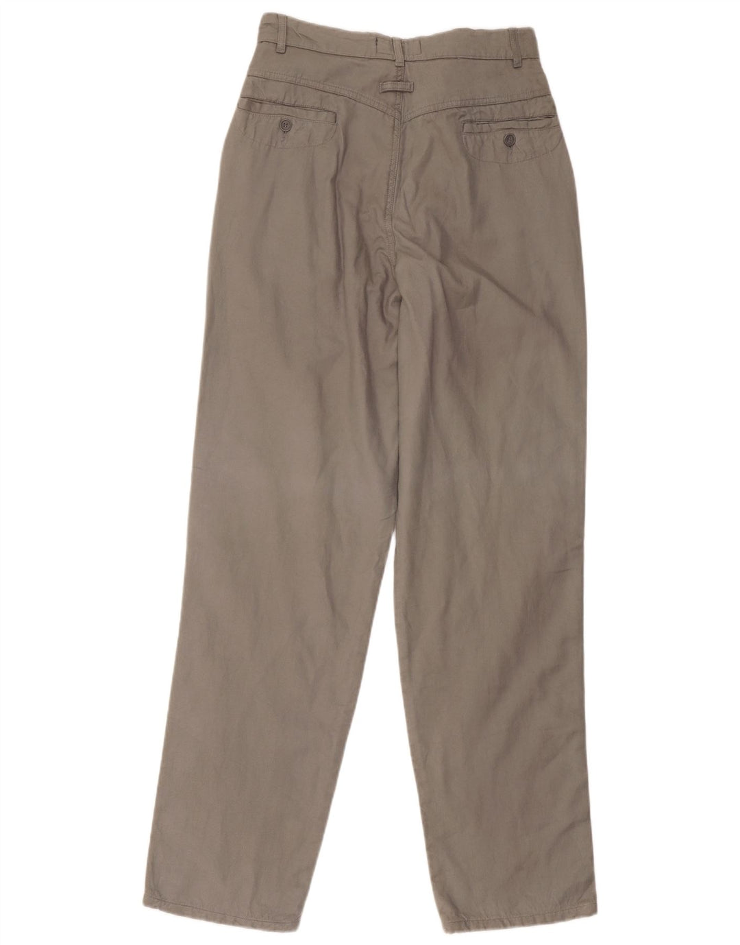 POP 84 Mens Pegged Suit Trousers W34 L34 Grey Viscose