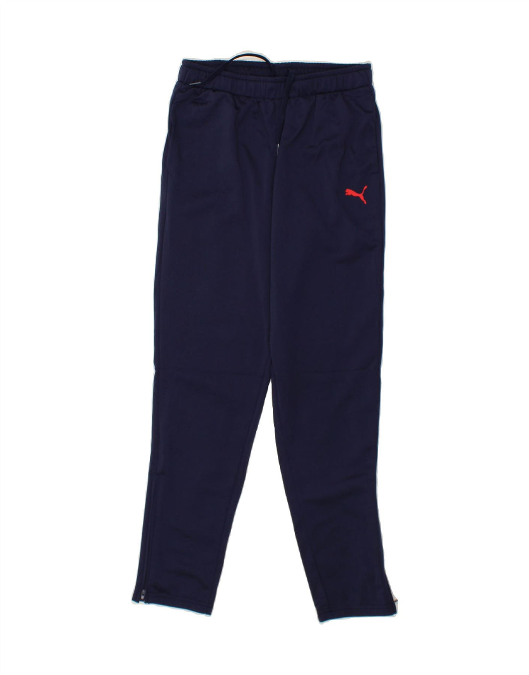 PUMA Boys Tracksuit Trousers 13-14 Years  Navy Blue Polyester Vintage Puma and Second-Hand Puma from Messina Hembry 