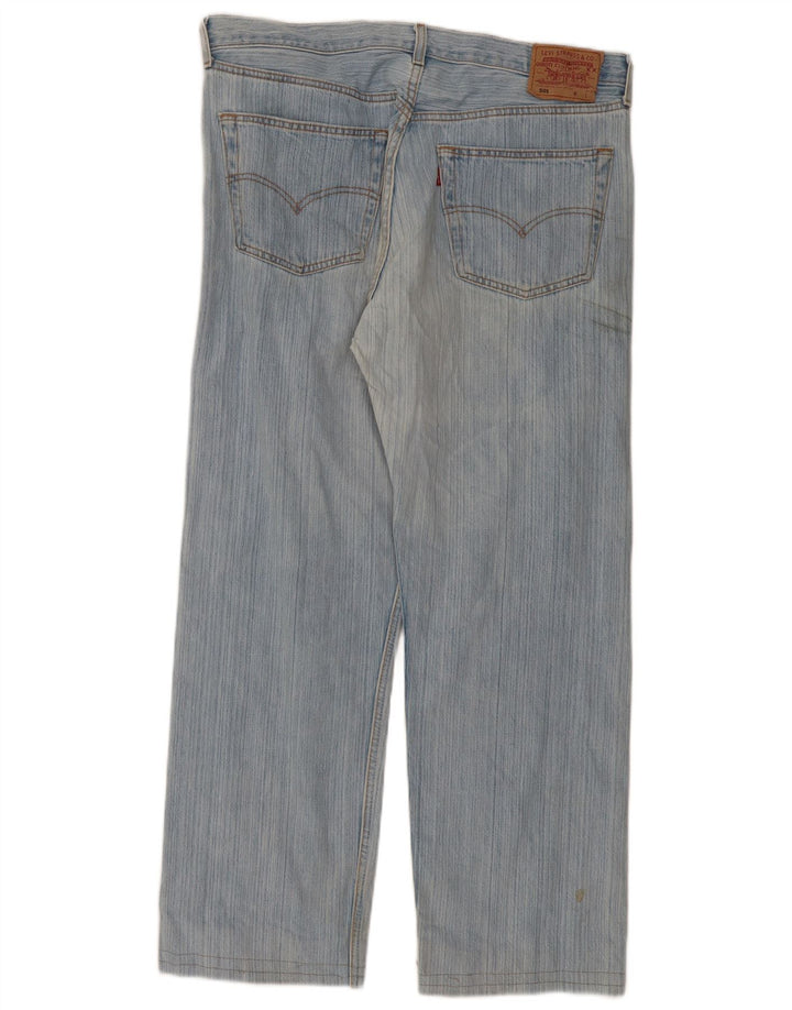 Levi's Womens 501 Straight Jeans W38 L29 Blue