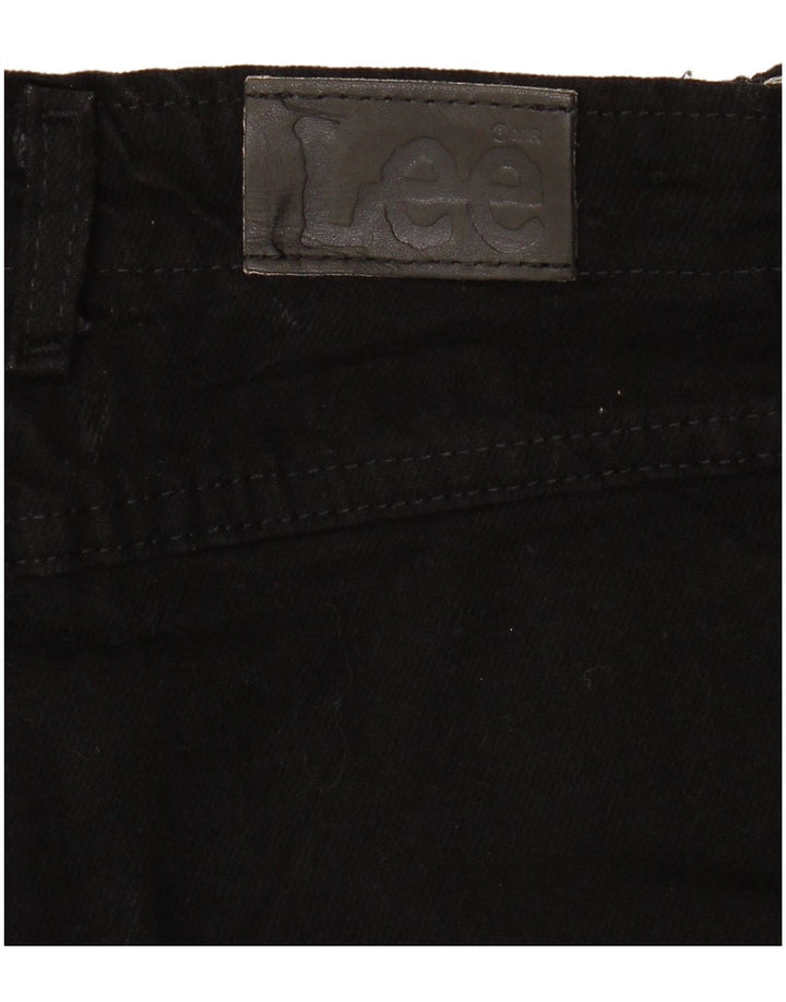 LEE Mens Denim Shorts W32 Medium Black