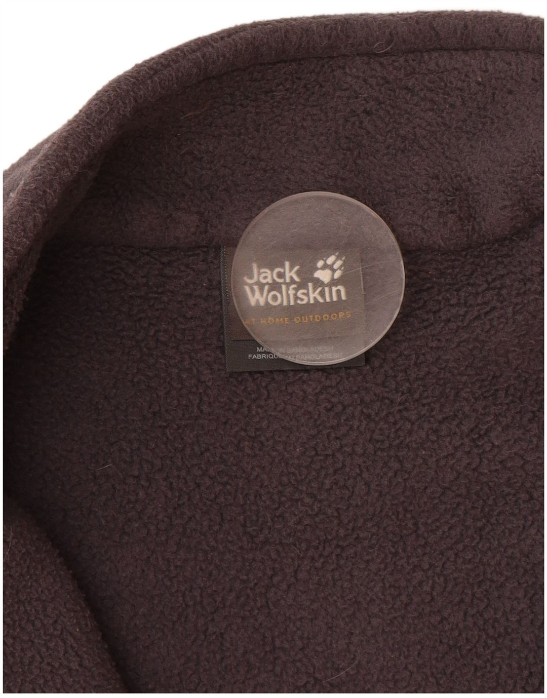 JACK WOLFSKIN Womens Fleece Jacket UK 18 XL Grey Polyester