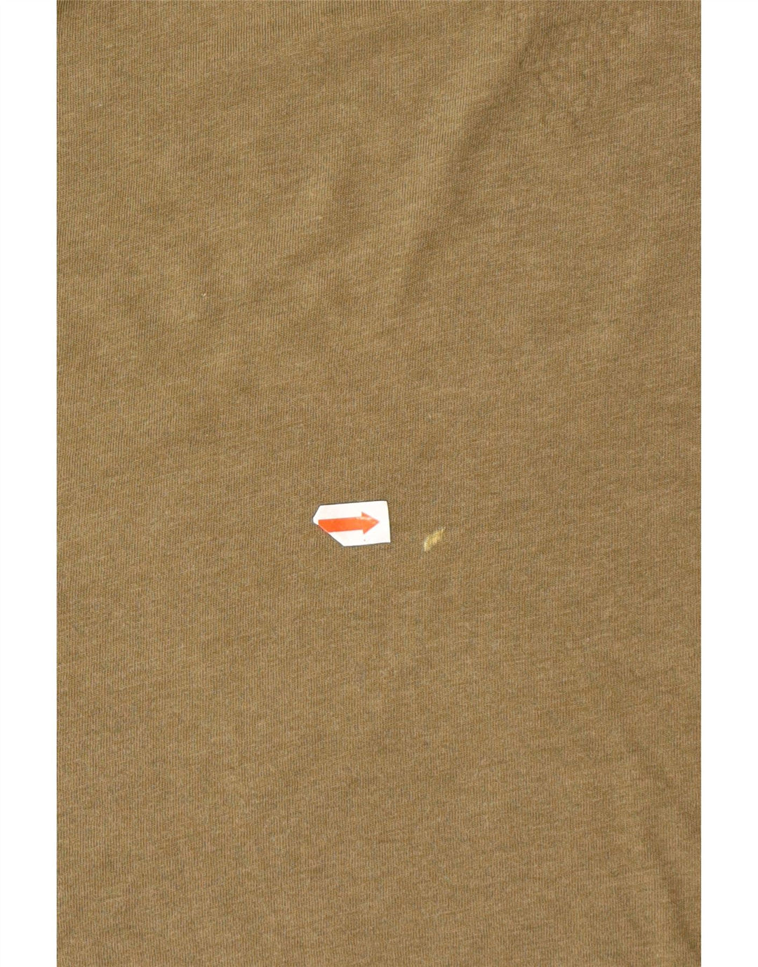 GUESS Womens Graphic T-Shirt Top UK 12 Medium Khaki