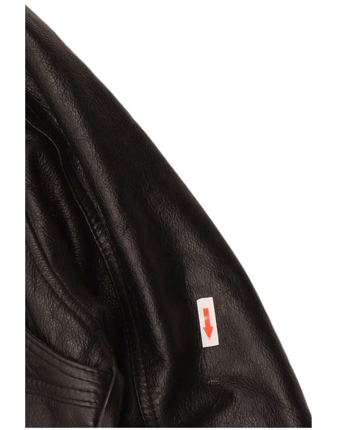 Vintage Mens Leather Jacket UK 38 Medium Black