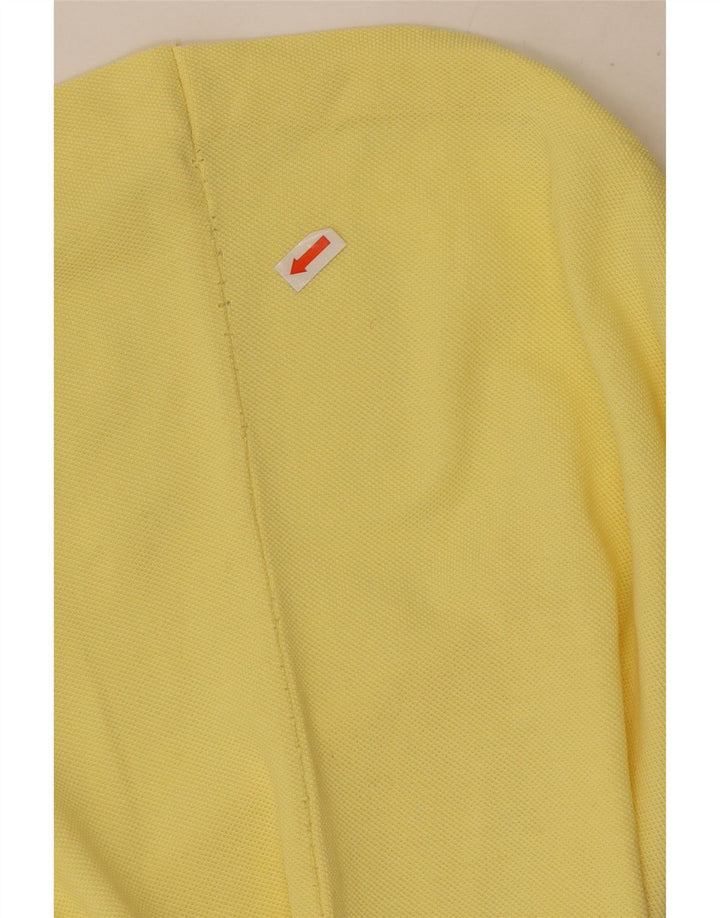 Lacoste Mens Polo Shirt Size 6 XL Yellow