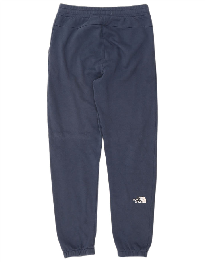 THE NORTH FACE Mens Tracksuit Trousers Joggers Small  Blue Cotton