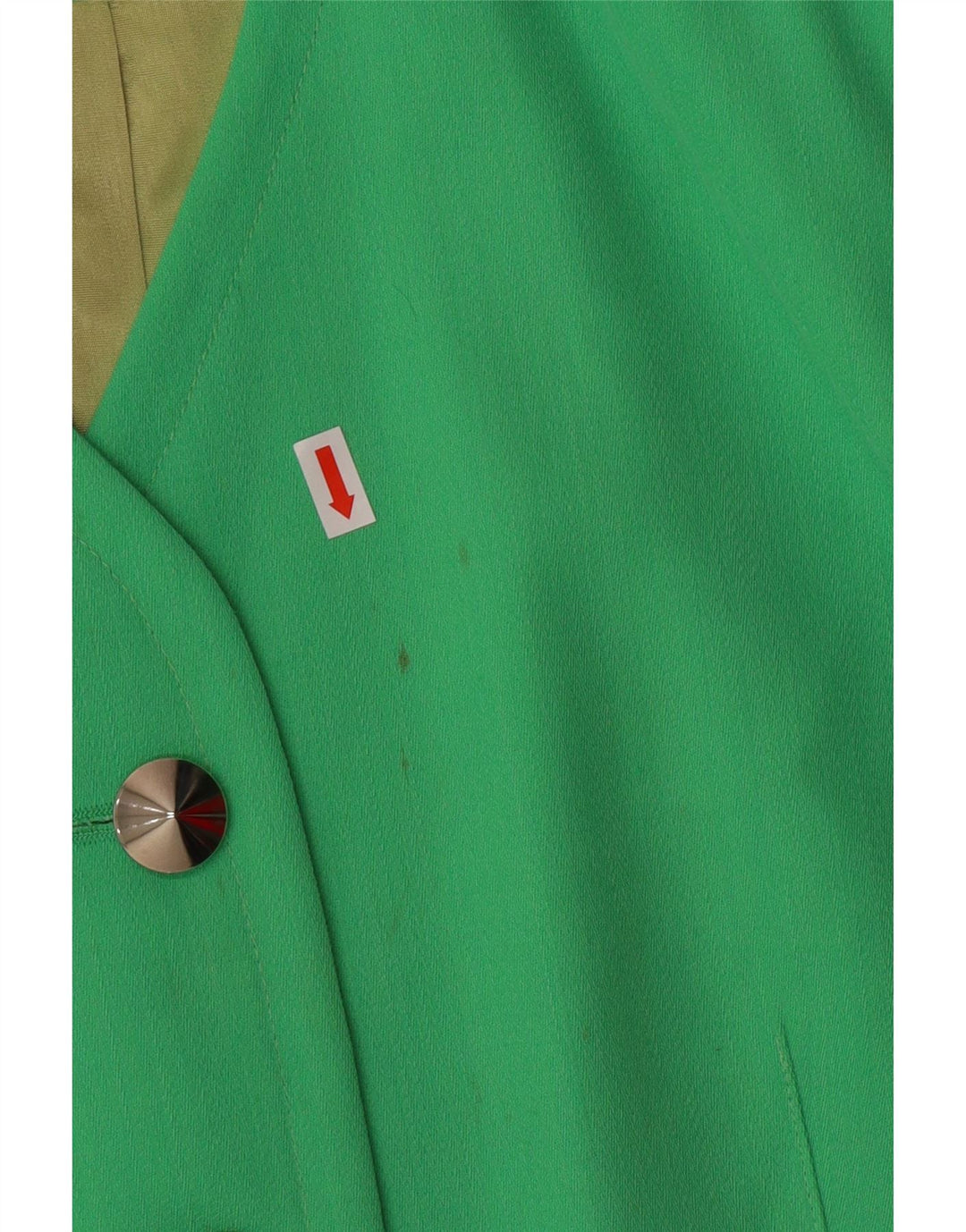 Michael H. Womens 5 Button Blazer Jacket UK 14 Medium Green Classic