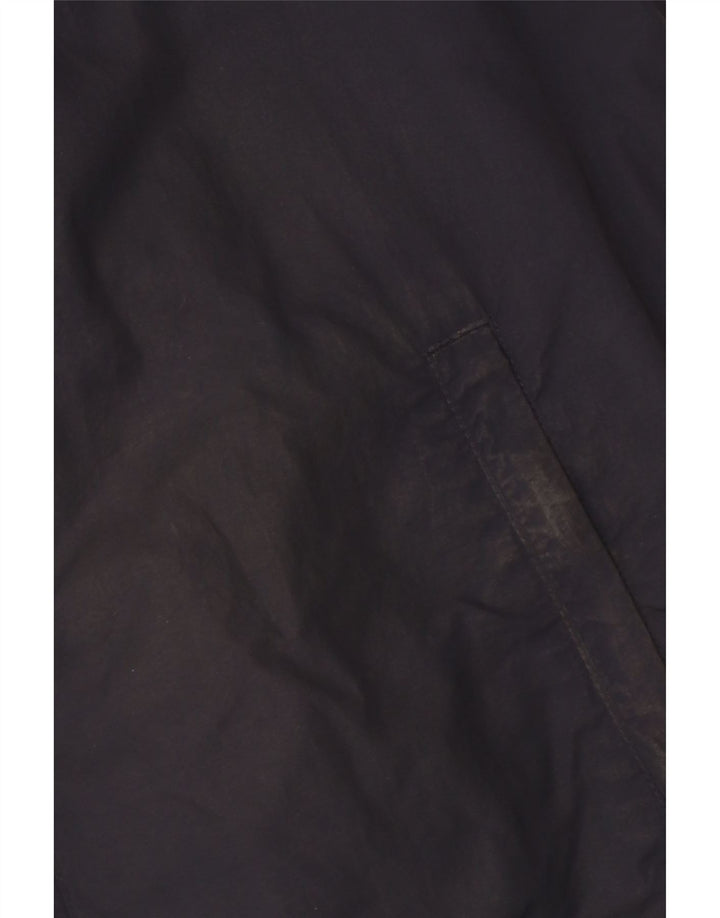 Woolrich Mens Bomber Jacket UK 40 Large Navy Blue Polyamide