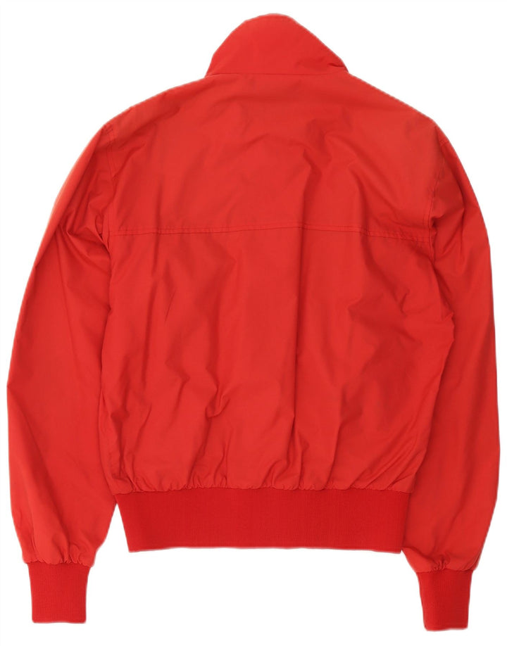 North Sails Mens Bomber Jacket UK 36 Small Red Polyamide