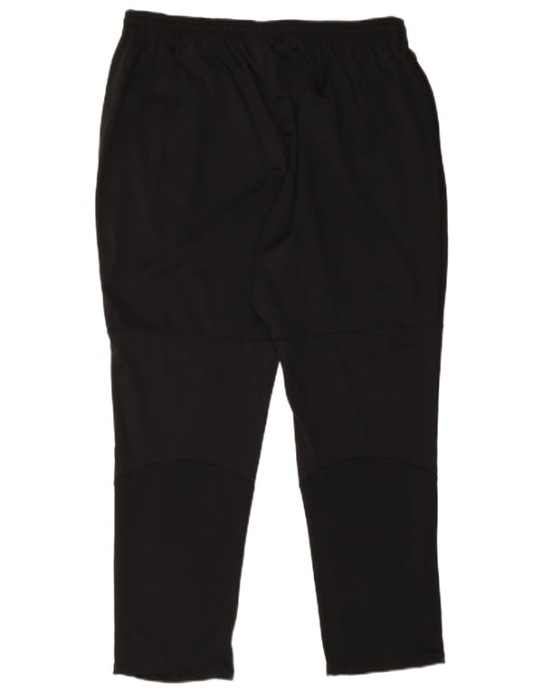 Nike Mens Dri Fit Tracksuit Trousers 2XL Black Polyester