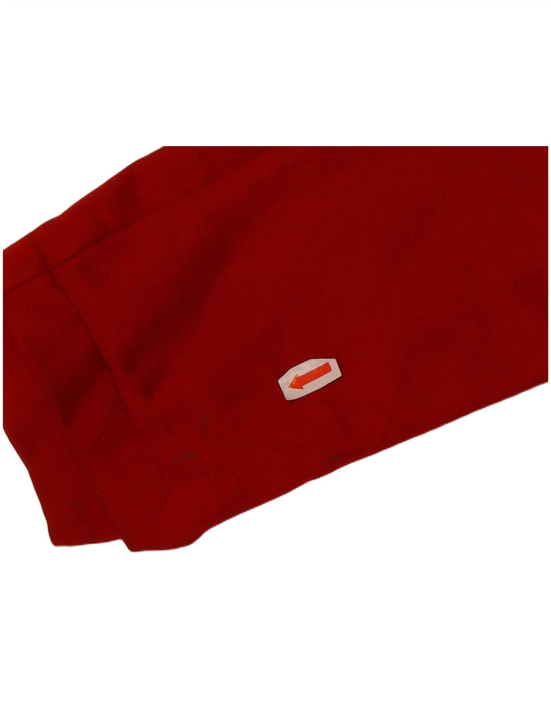 Adidas Boys Tracksuit Top Jacket 13-14 Years Red Colourblock Polyester