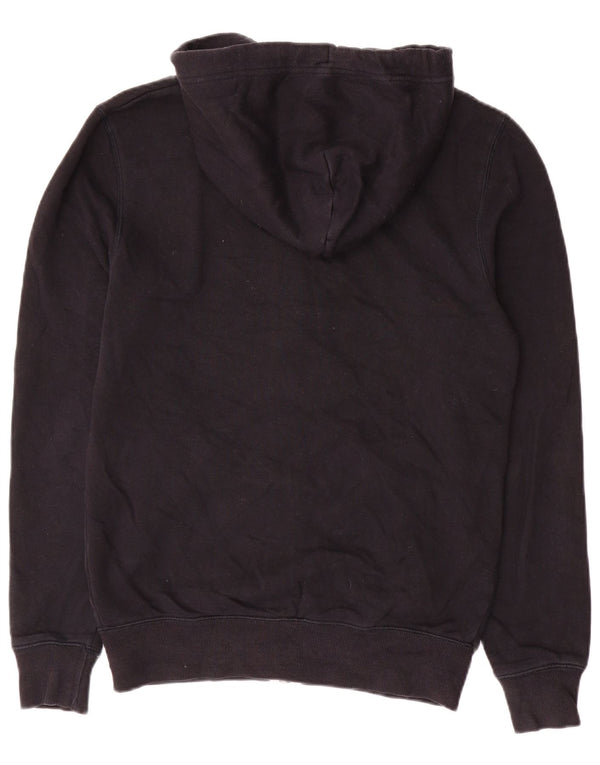 Jack Wills Mens Zip Hoodie Sweater Small Black Cotton