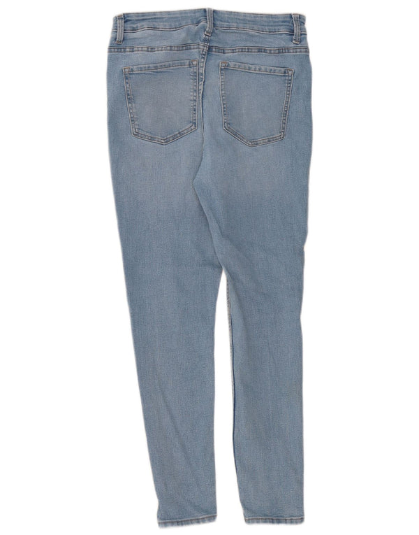 Marks & Spencer Womens The Ivy Skinny Jeans UK 12 Medium W32 L28 Blue