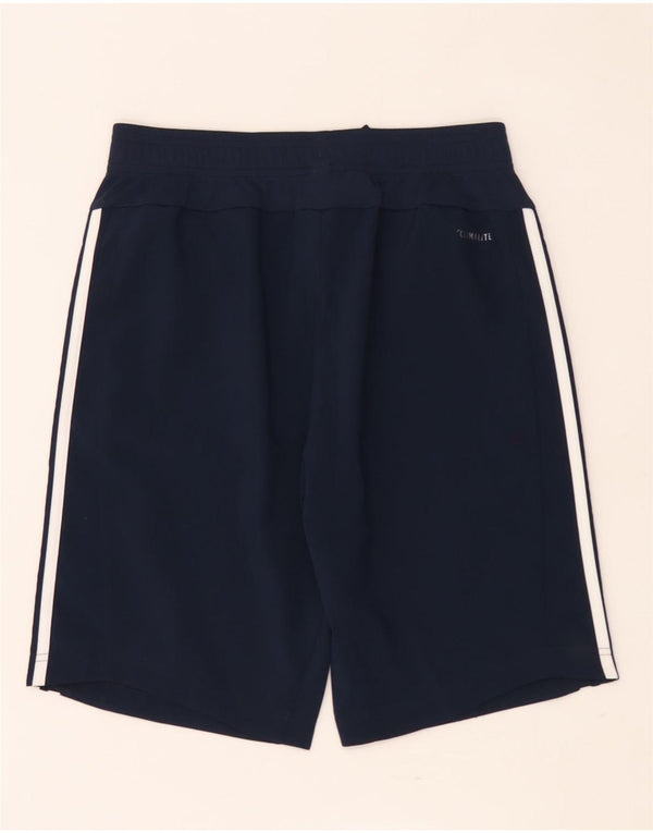 Adidas Boys Climalite Sport Shorts 13-14 Years  Navy Blue Polyester