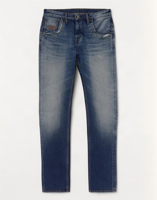 PEPE Jeans Mens Straight W30 L34 Blue Cotton
