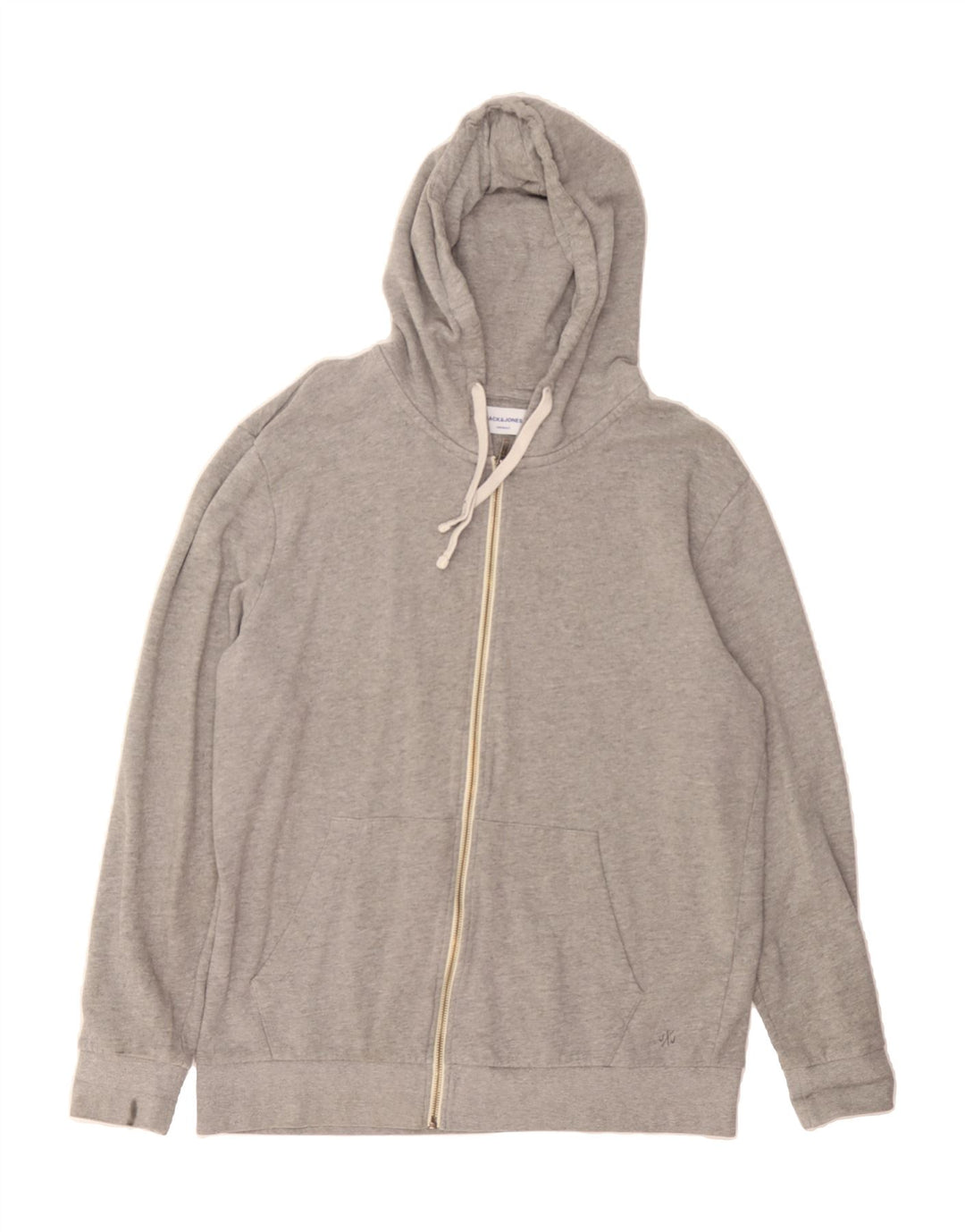 Mens Zip Hoodie Sweater 2XL Vintage Jack & Jones and Second-Hand Jack & Jones from Messina Hembry 