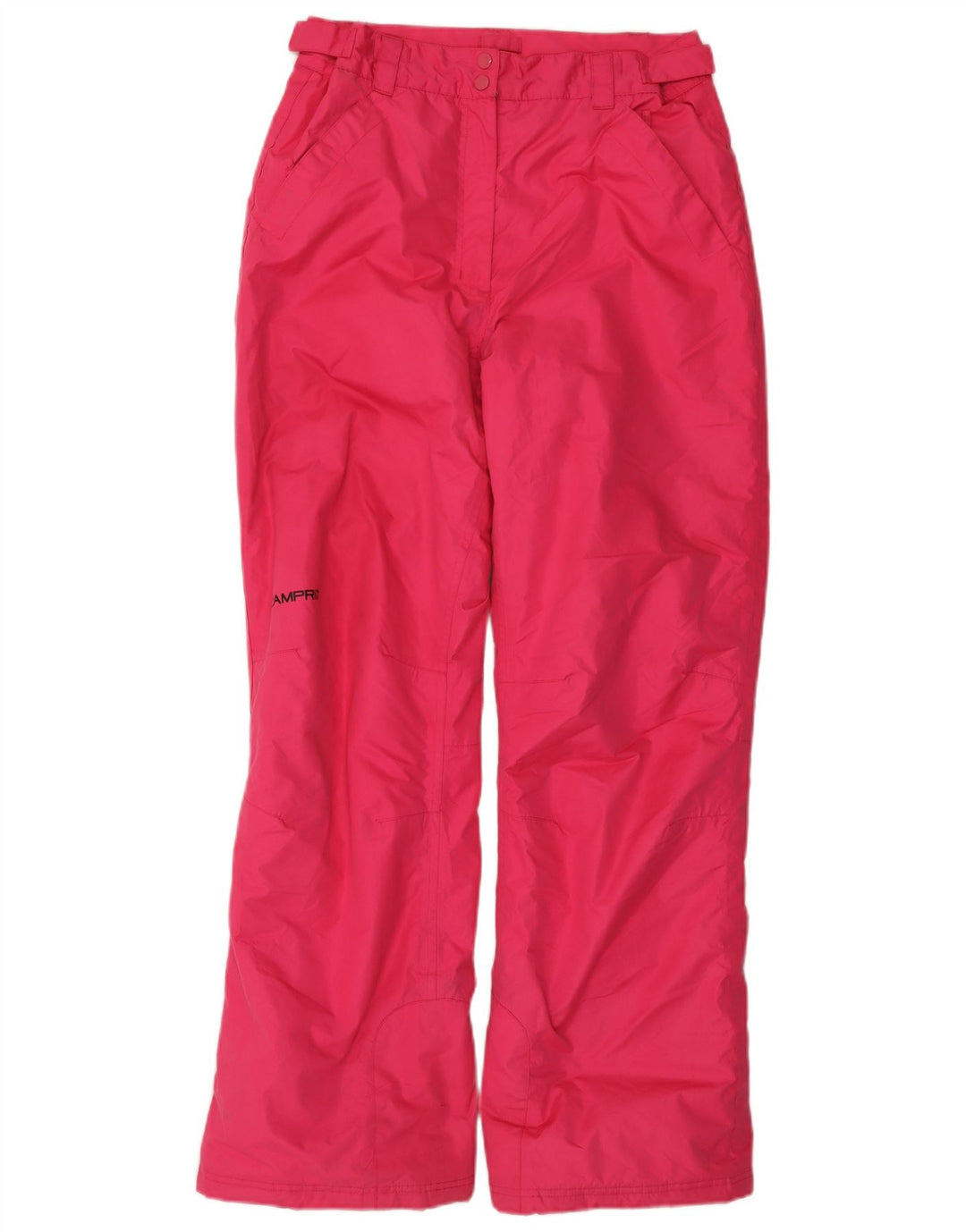 CAMPRI Womens High Waist Ski Trousers UK 12 Medium   Pink Polyester