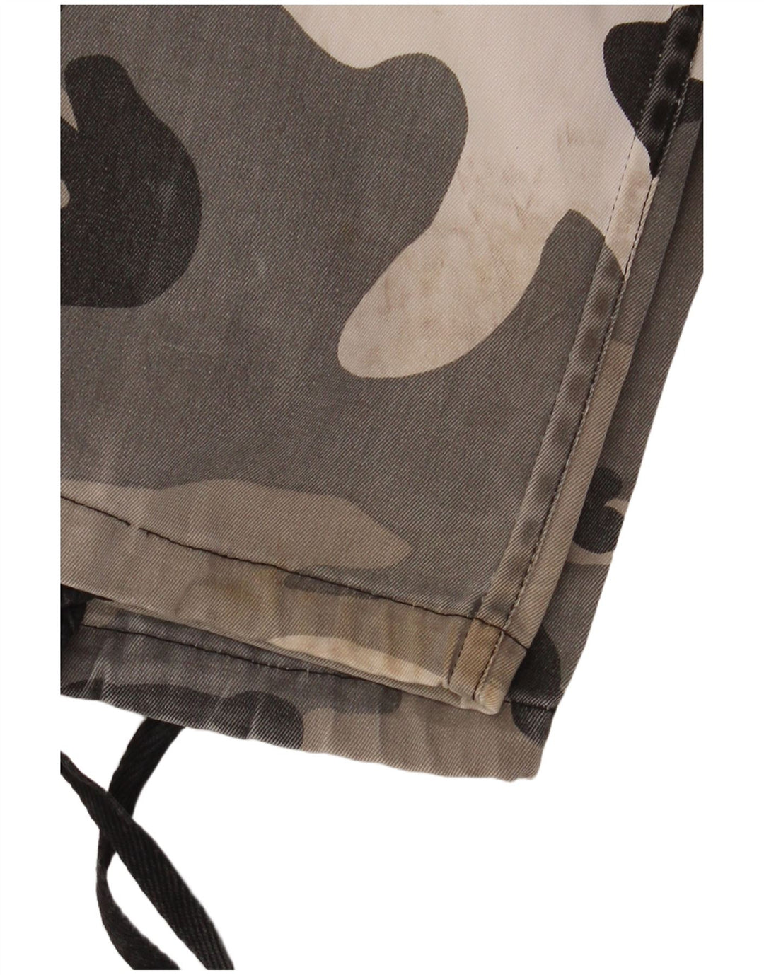 VINTAGE Mens Regular Cargo Trousers Small W31.5 L32.5 Grey Camouflage