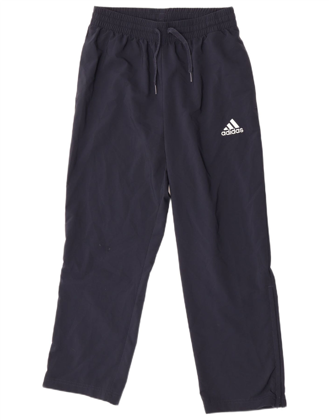 Adidas Mens Tracksuit Trousers Medium  Navy Blue Polyester