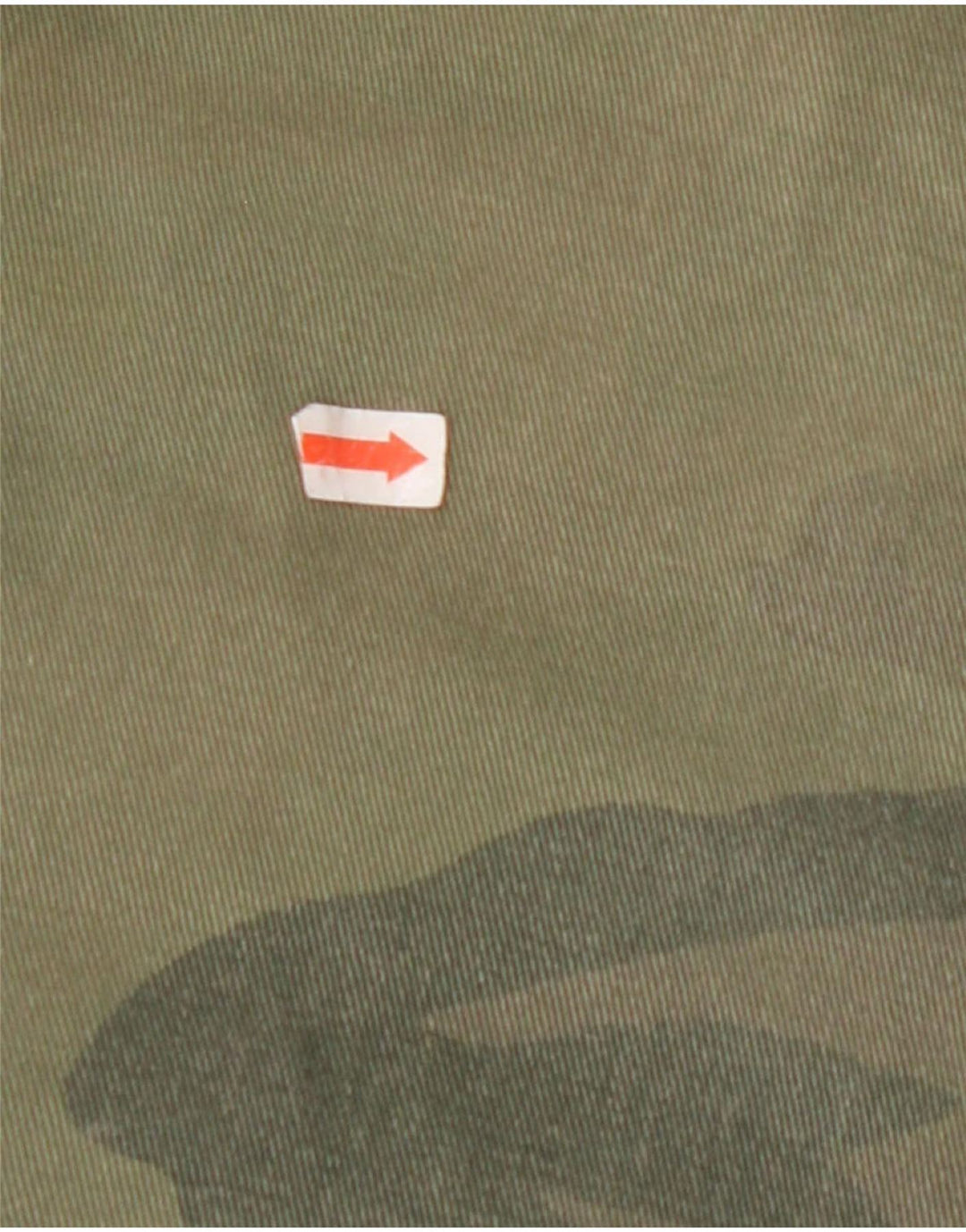 NAUTICA Mens Cargo Shorts W33 Medium Green Camouflage Cotton