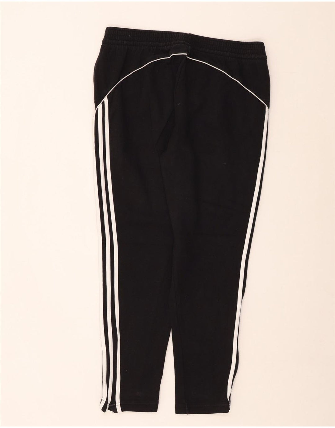 ADIDAS Womens Tracksuit Trousers UK 16/18 Large  Black Cotton